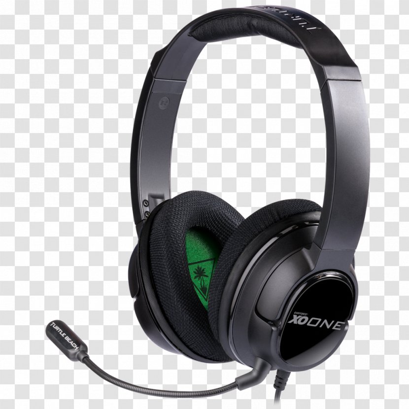 Turtle Beach Ear Force XO ONE Corporation Headset Xbox One Video Games - Stereophonic Sound - Terttle Logo Transparent PNG