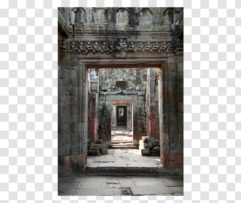 Temple Preah Khan Angkor Wat Thom Khmer - Building - Unesco World Heritage Site Transparent PNG