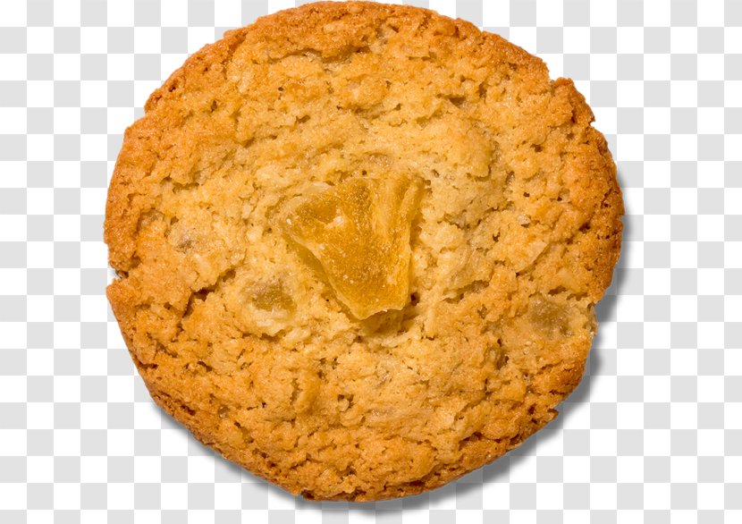 Chocolate Chip Cookie Peanut Butter Oatmeal Raisin Cookies Anzac Biscuit Vegetarian Cuisine - Pineapple Transparent PNG
