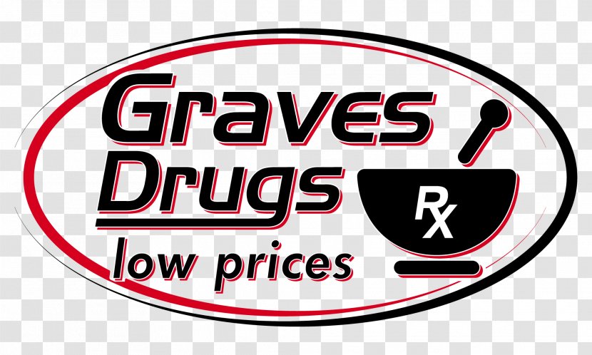 Graves Drug Co Pharmacy Pharmaceutical Medical Prescription - Logo - Store Transparent PNG