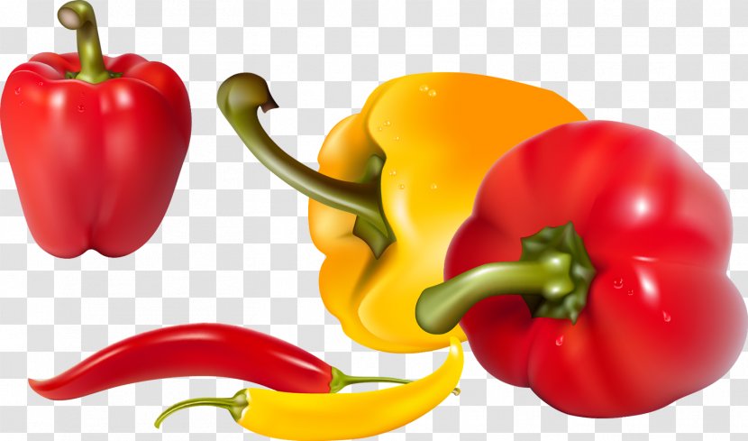 Aroy-D Bistro Vegetable Clip Art - Yellow Pepper Transparent PNG