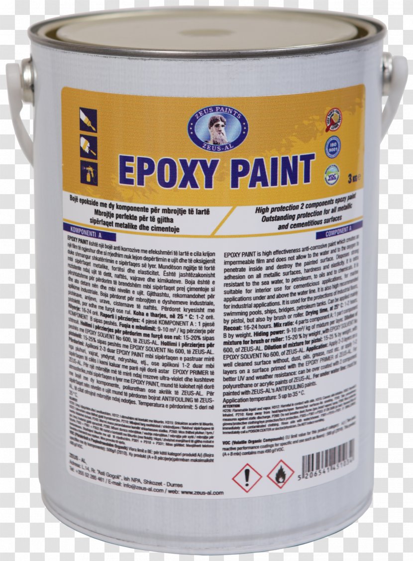 Albania Acrylic Paint Zeus Emulsion - Material - Water Transparent PNG