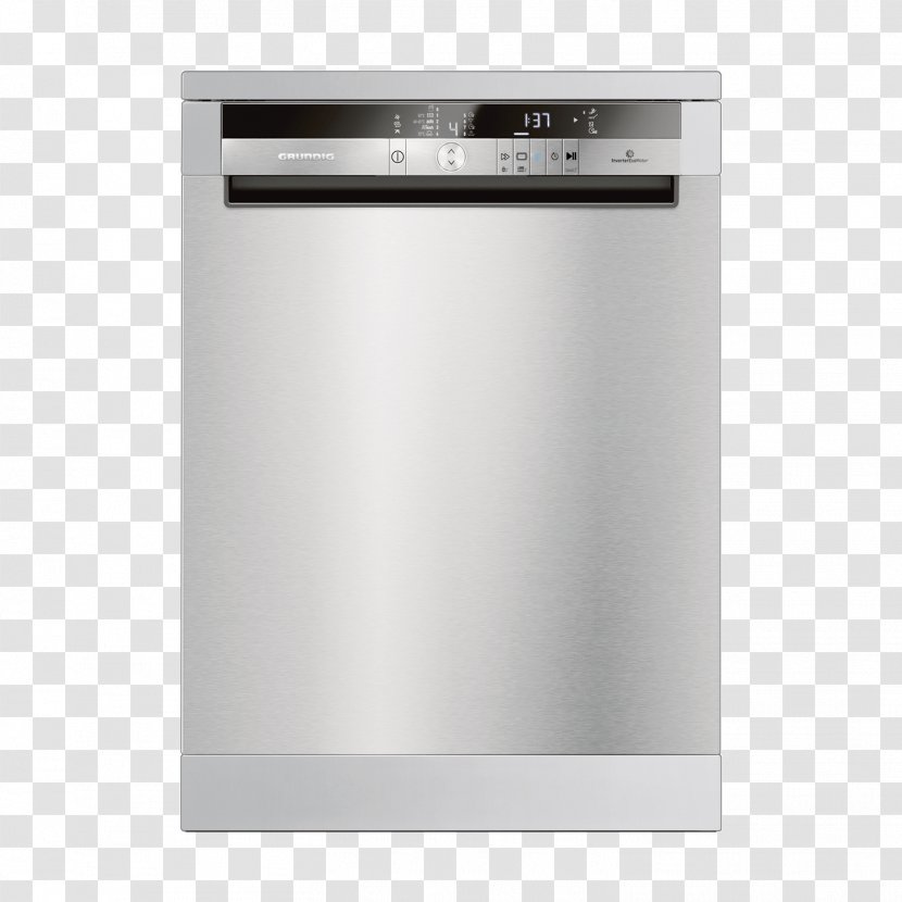 Dishwasher Home Appliance Grundig Kitchen Major - Efficient Energy Use Transparent PNG