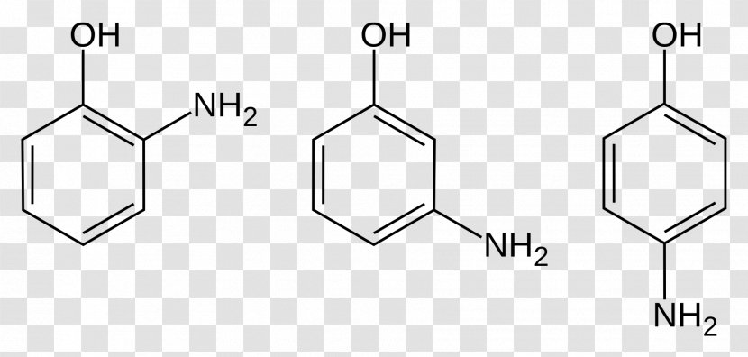 4-Aminophenol 2-Aminophenol Structural Isomer 3-Aminophenol - Chemical Compound Transparent PNG