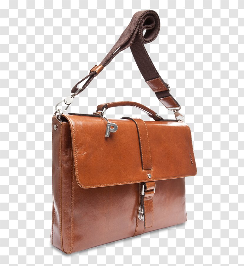 Handbag Cognac Briefcase Leather Tasche - Bag Transparent PNG