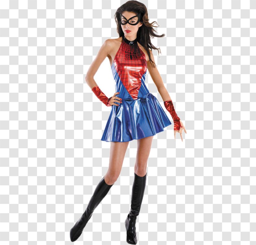 Spider-Man Costume Party Spider-Girl Dress - Spiderman S Powers And Equipment - Spider-man Transparent PNG
