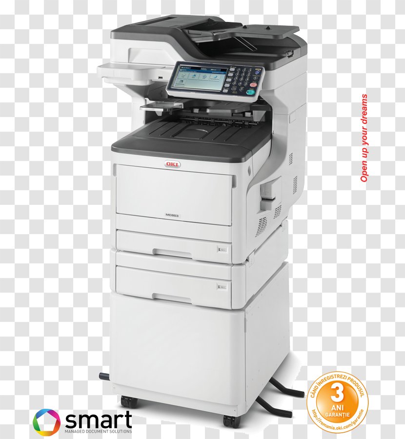 Multi-function Printer Oki Electric Industry Data Corporation Photocopier - Inkjet Printing Transparent PNG