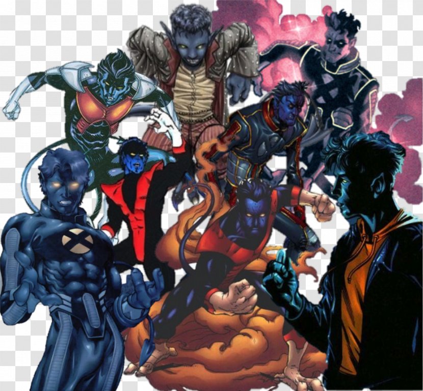 Polaris Nightcrawler X-Force Art Captain America - Community Transparent PNG