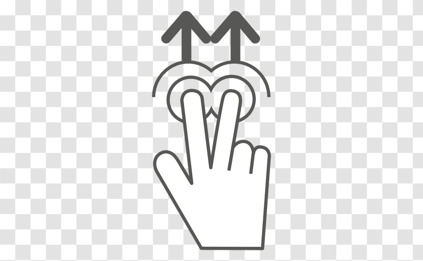 Gesture Logo Iconicity Finger Clip Art - Silhouette - 、Gesture Transparent PNG