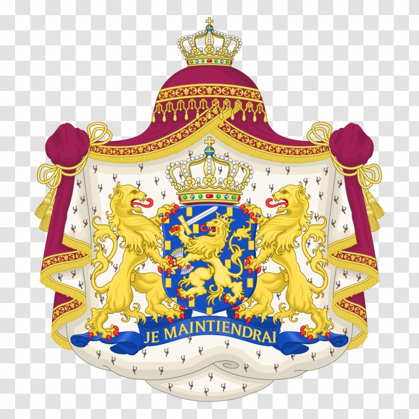 Coat Of Arms The Netherlands Crest New Netherland Dutch Empire - House Orangenassau - Lion Transparent PNG