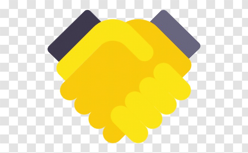 Yellow Font Design Meter - Gesture - Logo Handshake Transparent PNG