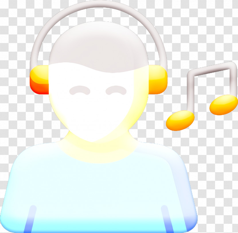 Face Icon Hobbies And Freetime Icon Listening Icon Transparent PNG