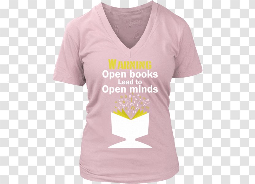 T-shirt Shoulder Sleeve Font - Top - Open Mind Transparent PNG