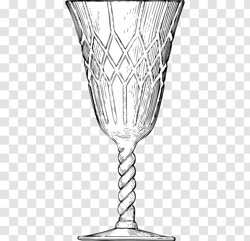 Wine Glass Crystal Cup - Glassware Transparent PNG