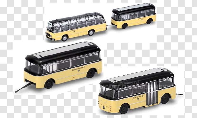 School Bus Model Car ÖBB Postbus - Play Vehicle Transparent PNG
