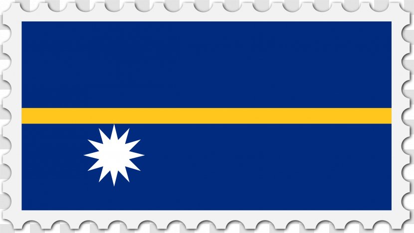 Flag Of Nauru - Sky Transparent PNG