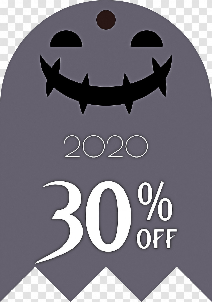 Halloween Discount 30% Off Transparent PNG