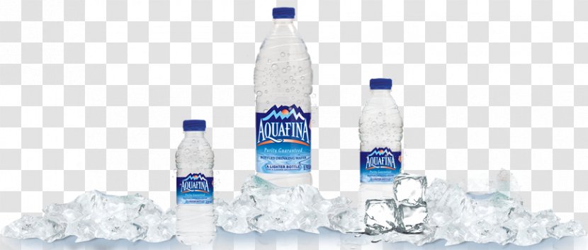 Water Bottles Mineral Glass Bottle Plastic Bottled - Aquafina Transparent PNG