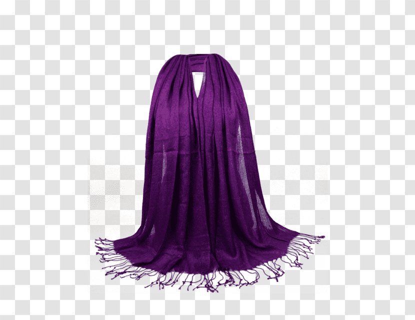 Outerwear Velvet Neck - Purple - Satin Transparent PNG