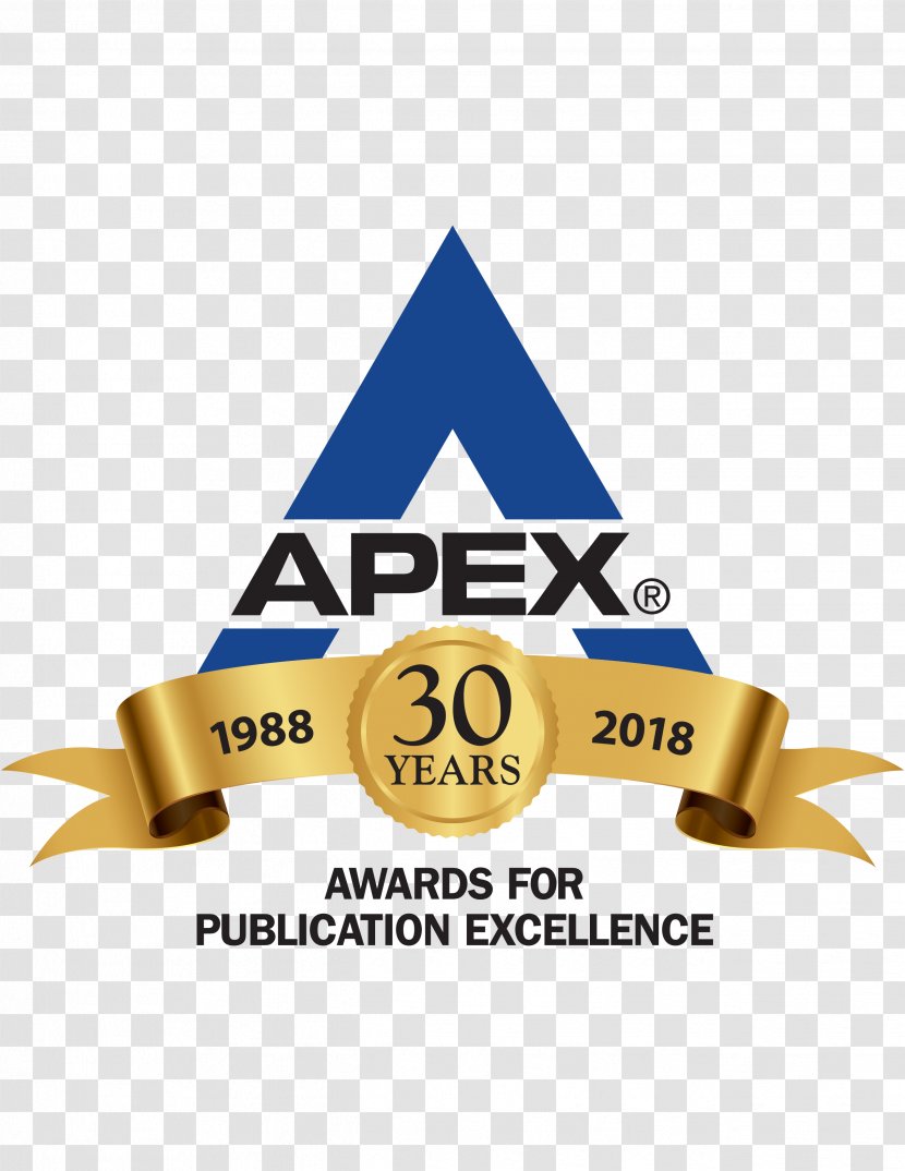Apex Awards Excellence JEE Main · 2018 Publishing - Text - Trophy Logo Transparent PNG