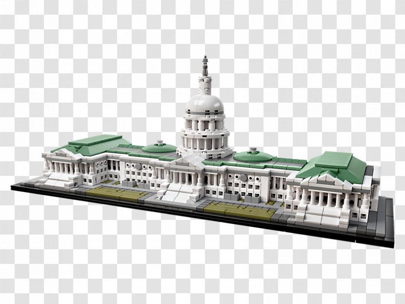 LEGO 21030 Architecture United States Capitol Building Lego - Certified Store Bricks World Ngee Ann City Transparent PNG