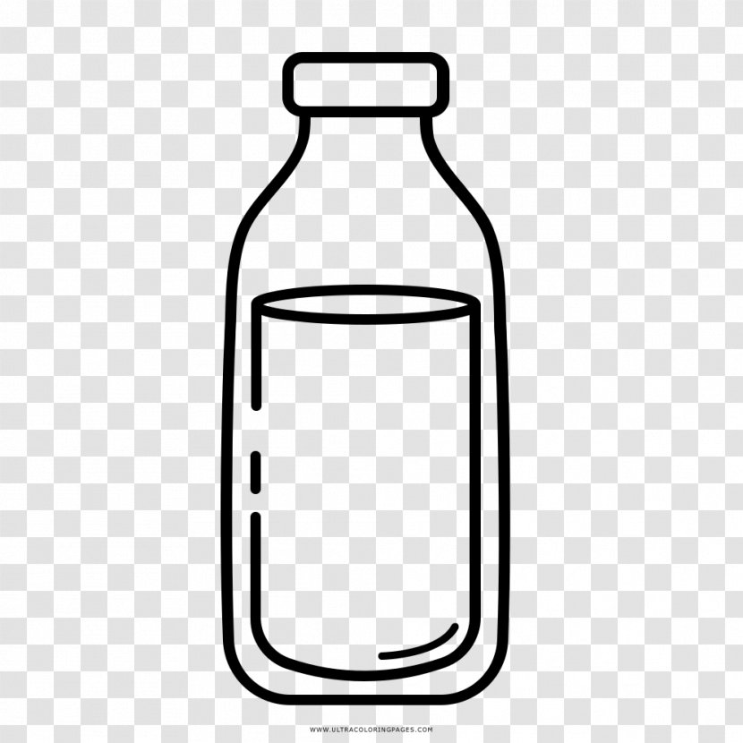 Milk Bottle Water Bottles Drawing Transparent PNG