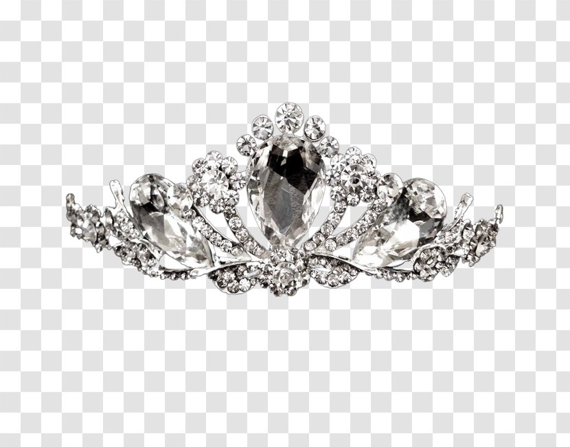 Ring Brooch Body Piercing Jewellery Diamond - Headpiece - Crown Headdress Transparent PNG