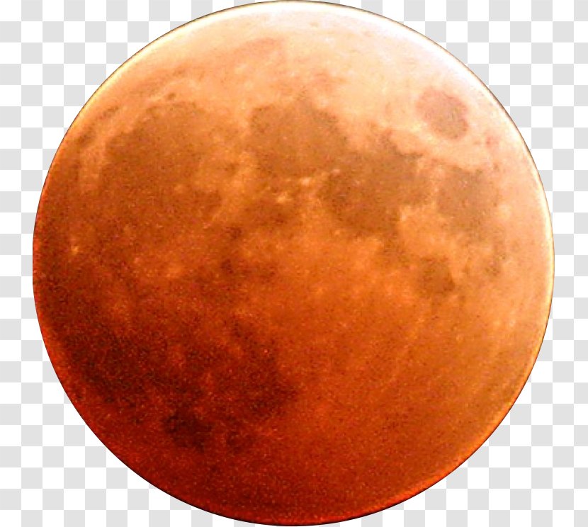 Moon Orange Red Blood - Sky Transparent PNG