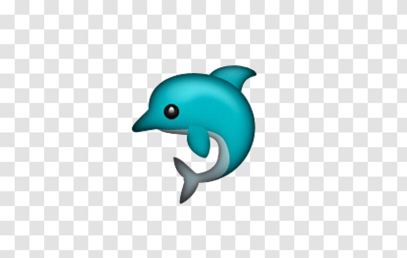 Emoji Short-beaked Common Dolphin Bottlenose Tucuxi Transparent PNG