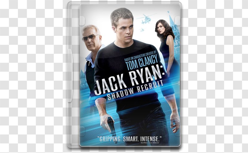 Chris Pine Jack Ryan: Shadow Recruit Blu-ray Disc United States - Line Transparent PNG