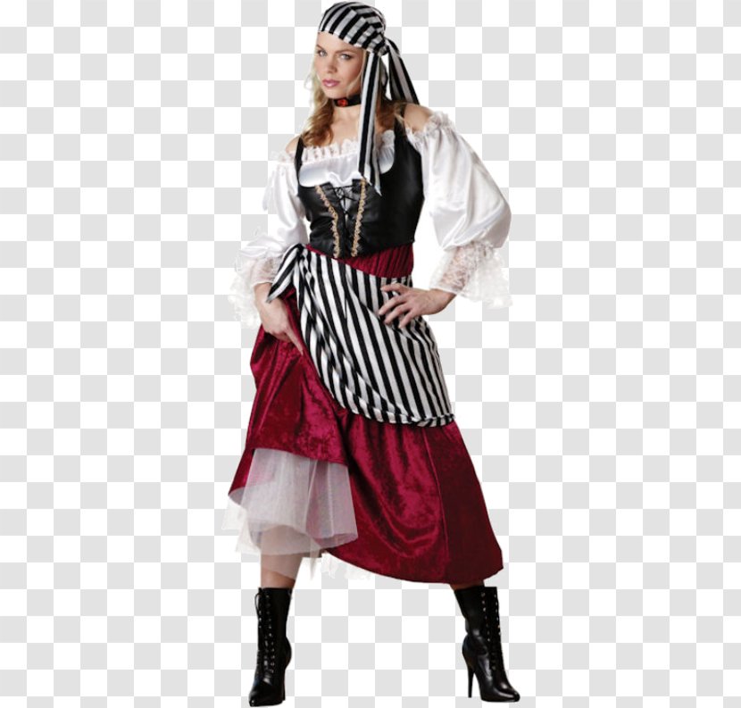 Halloween Costume Dress Woman Женская одежда - Blouse - Pirate Transparent PNG