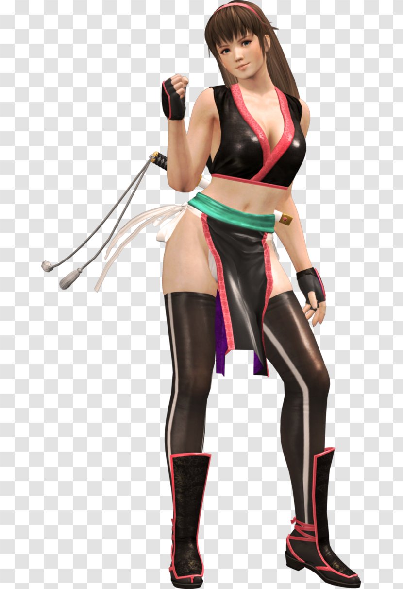Dead Or Alive 5 Ultimate Last Round Kasumi Hitomi - Watercolor - Flower Transparent PNG