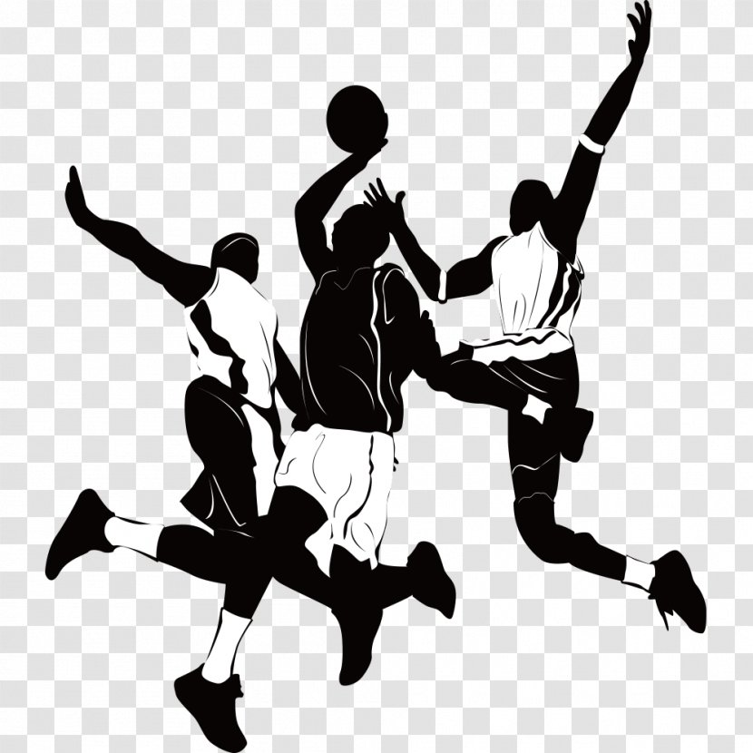 Basketball Player Athlete Sport Silhouette - Performing Arts - Projection,physical Education,movement,basketball Transparent PNG