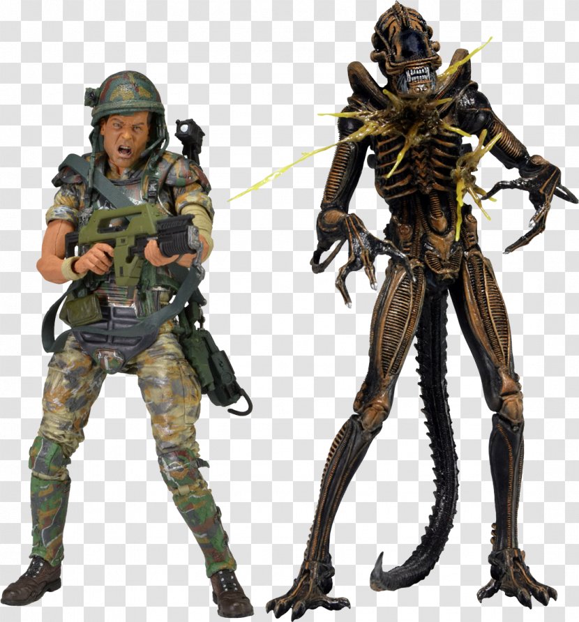 Alien Cpl. Dwayne Hicks Pvt. Hudson Predator National Entertainment Collectibles Association - Aliens Colonial Marines - Predators Vs Transparent PNG
