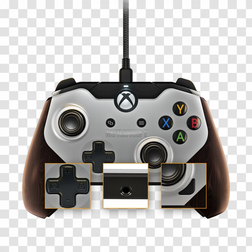 Battlefield 1 Xbox One Controller Titanfall 2 Game Controllers Transparent PNG