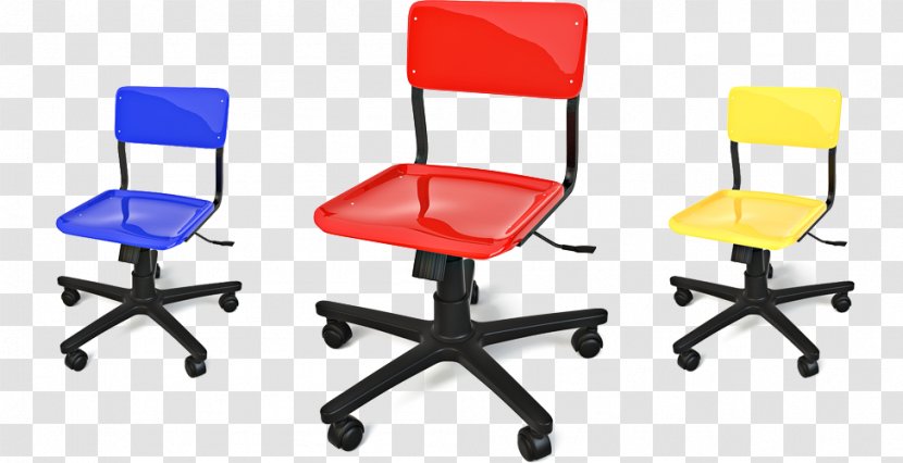 Office & Desk Chairs Table Plastic - Furniture Transparent PNG