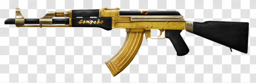 AK-47 Firearm Izhmash Weapon Black - Frame - AK47 Transparent PNG
