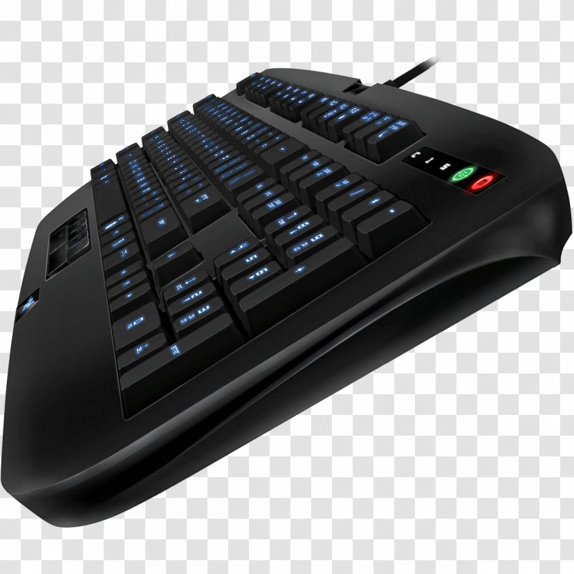 Computer Keyboard Razer Anansi Expert MMO Gaming Numeric Keypads Space Bar - Peripheral - Technology Transparent PNG