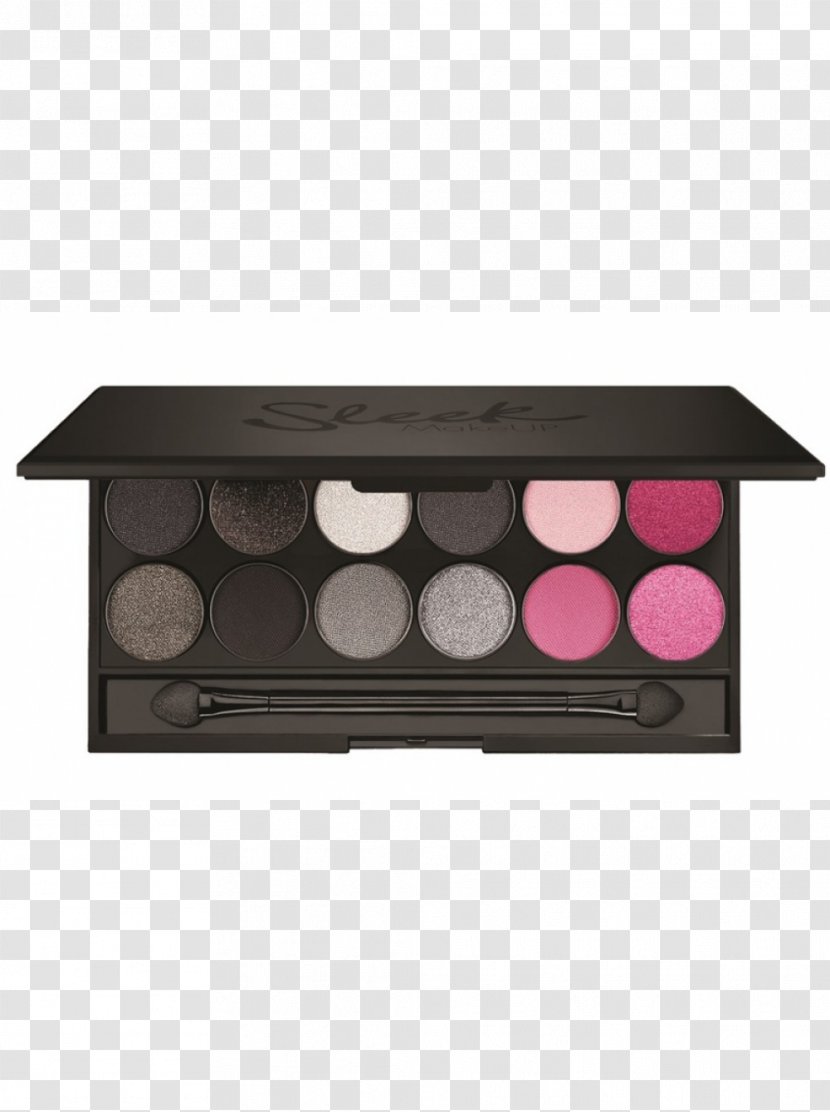 Eye Shadow Cosmetics Decade Palette Sleek MakeUP - Makeup - Color Transparent PNG