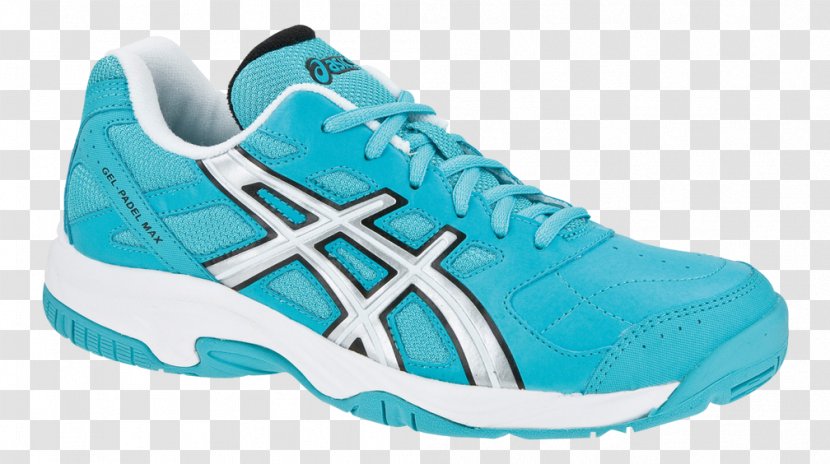 Blue ASICS Sneakers Shoe Turquoise - Nike Transparent PNG