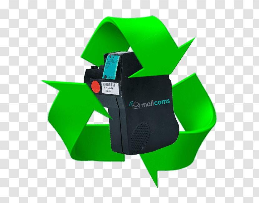 Paper Recycling Symbol Franking Machines Ink - Waste Hierarchy - Red Transparent PNG