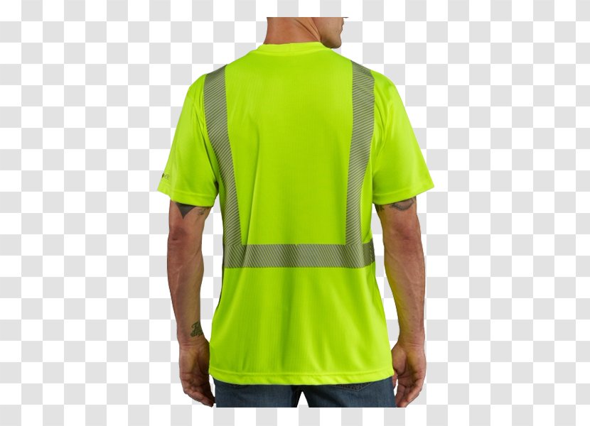 T-shirt High-visibility Clothing Sleeve - T Shirt Transparent PNG