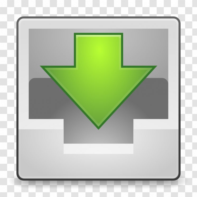Square Angle Brand - Green - Actions Mail Inbox Transparent PNG