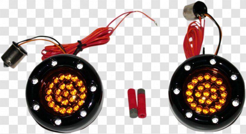 Automotive Lighting Amber Car Body Jewellery Tail & Brake Light - Led Lamp Transparent PNG