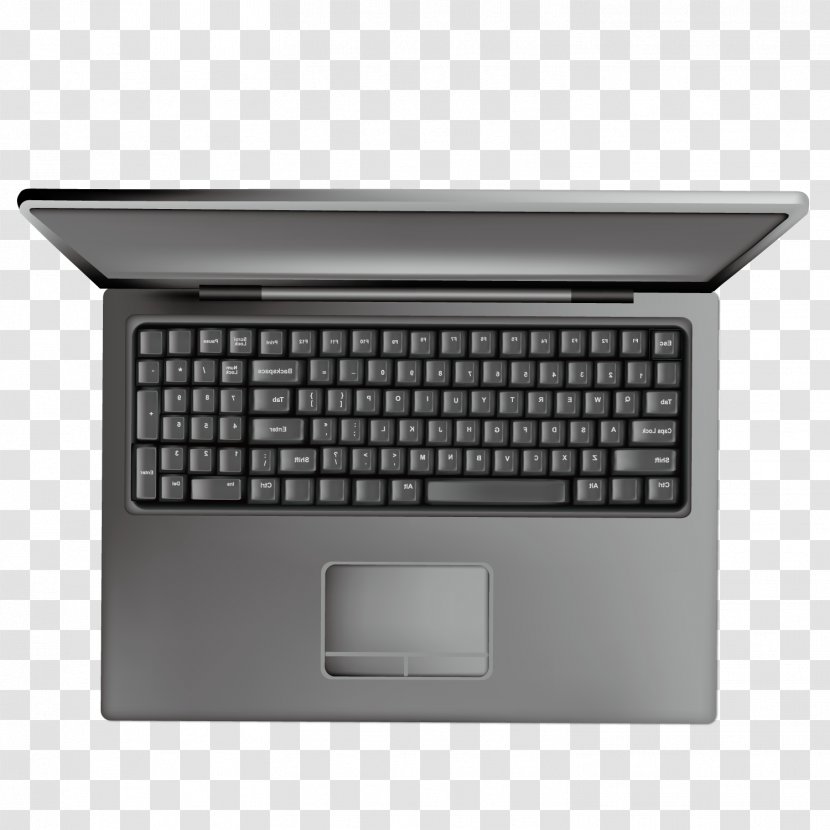 MacBook Pro 15.4 Inch Computer Keyboard Laptop - Numeric Keypad - Modern Transparent PNG