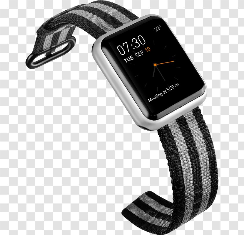 Watch Strap Electronics - Computer Hardware - Striped Material Transparent PNG