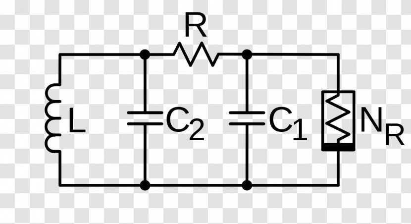 Electronic Circuit Chua's Diagram Crystal Radio Oscillators - Capacitor Transparent PNG