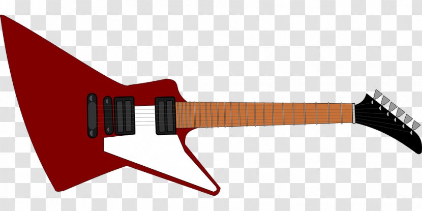 Electric Guitar Musical Instruments Rock - Frame Transparent PNG
