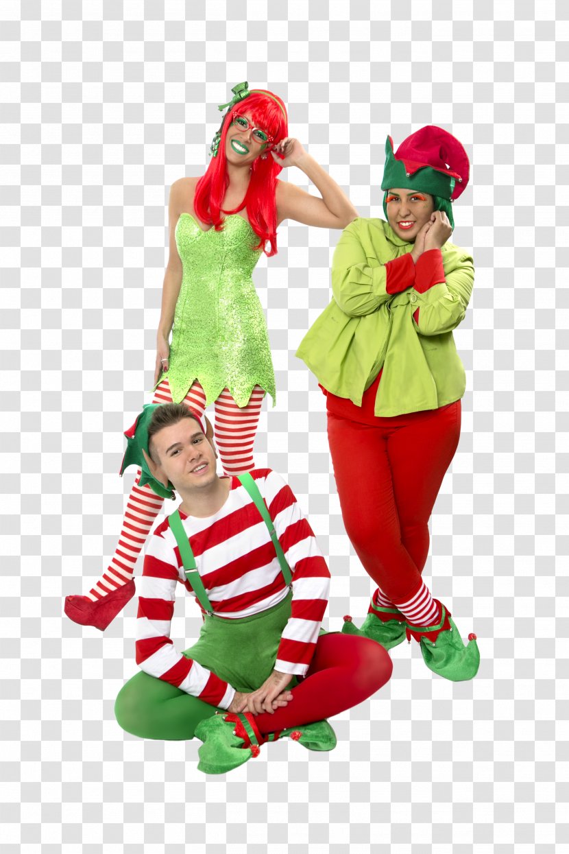 Christmas Ornament Elf Clown Costume Transparent PNG