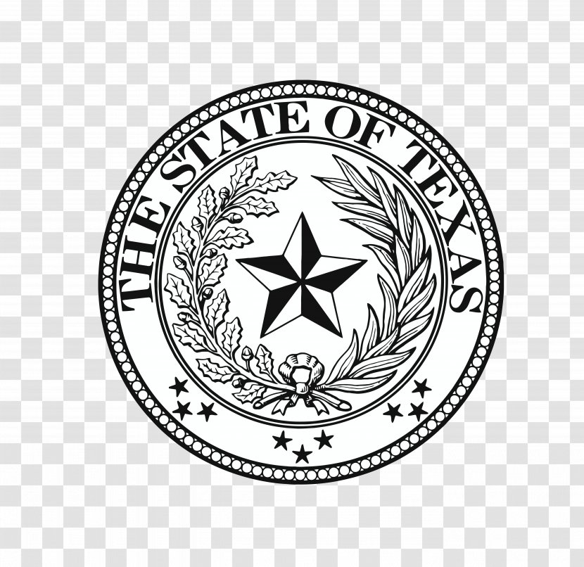 Seal Of Texas Republic U.S. State - Washington - University North Transparent PNG